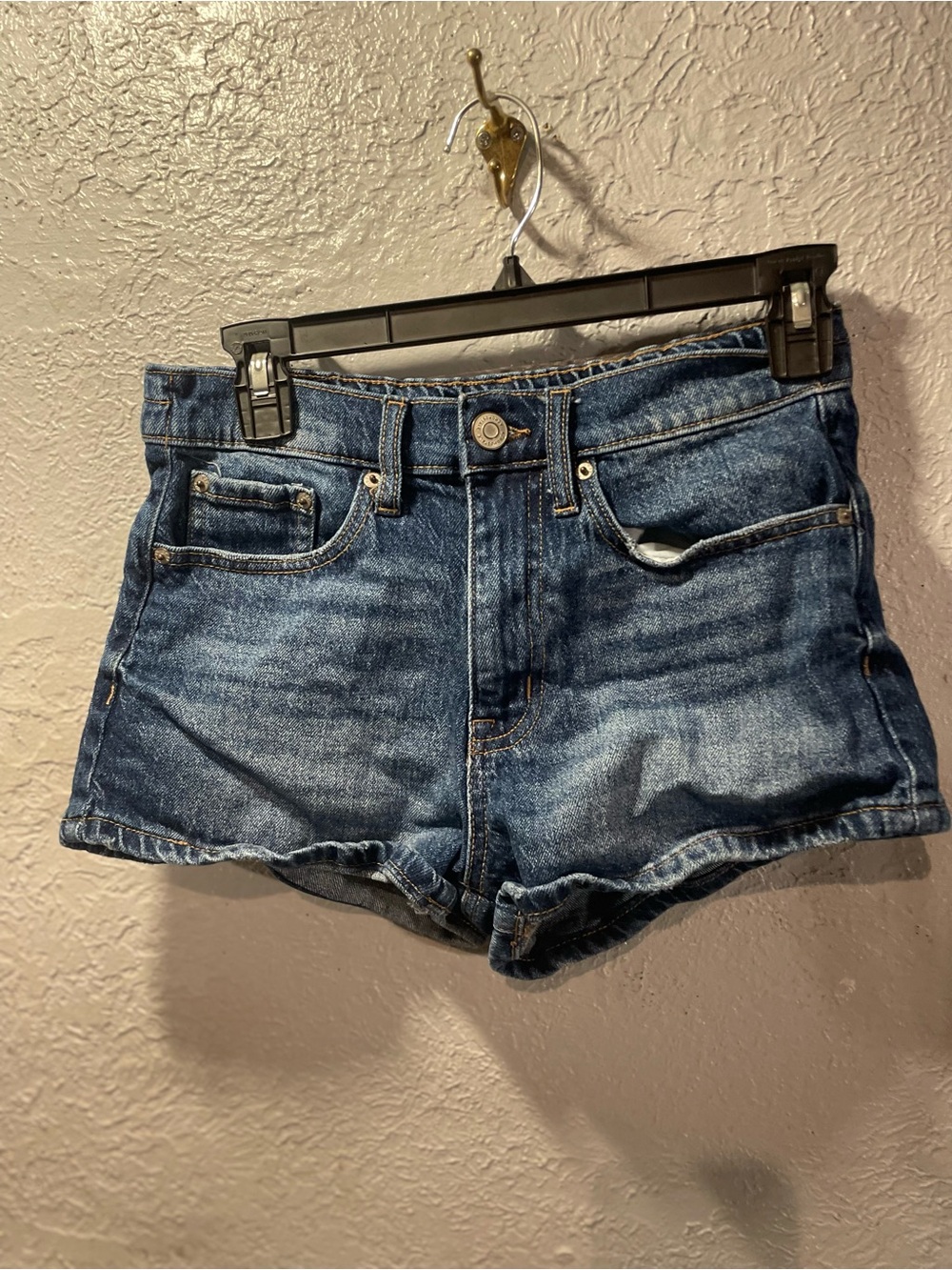 Aeropostale Dark Blue Denim Women's Jean Shorts